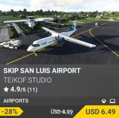 SKIP San Luis Airport by TEIKOF Studio. USD $8.99 (on sale for 6.49)