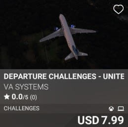 Departure Challenges - United Airlines - Vol 6 by VA SYSTEMS. USD $7.99