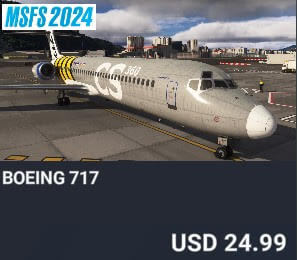 Boeing 717 by FSX360. USD $24.99