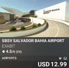 SBSV Salvador Bahia Airport by Exabit. USD $12.99