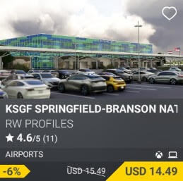 KSGF Springfield-Branson National Airport by RW Profiles. USD $15.49 (on sale for 14.49)
