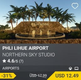 PHLI Lihue Airport by Northern Sky Studio. USD $17.99 (on sale for 12.49)