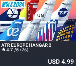 ATR EUROPE HANGAR 2 by bravoairspace. USD $4.99