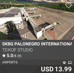 SKBG Palonegro International Airport by TEIKOF Studio. USD $13.99