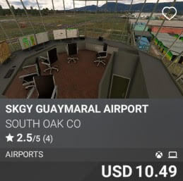 SKGY Guaymaral Airport by South Oak Co. USD $10.49