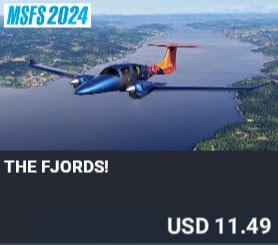The Fjords! by Perfect Flight. USD $11.49