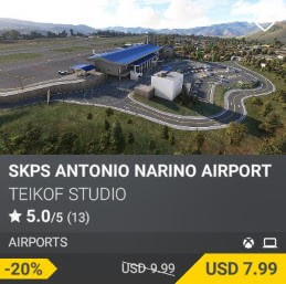 SKPS Antonio Narino Airport by TEIKOF Studio. USD $9.99 (on sale for 7.99)