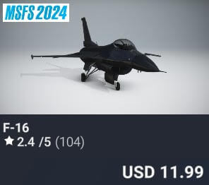 F-16 by mscenery. USD $11.99