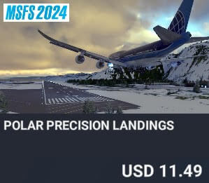 Polar Precision Landings by Perfect Flight. USD $11.49