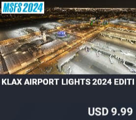 KLAX Airport Lights 2024 Edition by Dreamscenery. USD $9.99