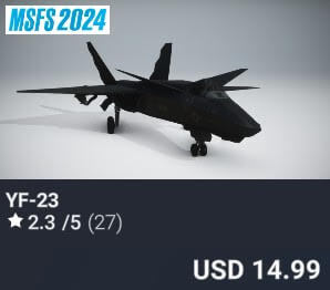 YF-23 by mscenery. USD $14.99