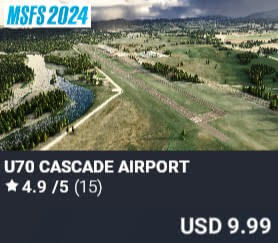 U70 Cascade Airport by Creative Mesh. USD $9.99