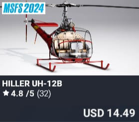Hiller UH-12B by Nemeth Designs. USD $14.49