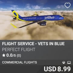 Flight Service - Vets in Blue by Perfect Flight. USD $8.99