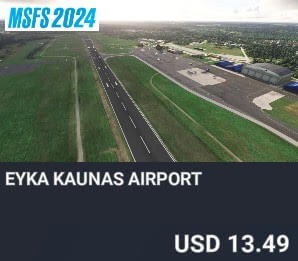 EYKA Kaunas Airport by Propair Flight. USD $13.49