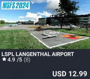 LSPL Langenthal Airport by FlyLogic Software. USD $12.99