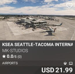 KSEA Seattle-Tacoma International Airport by MK-STUDIOS. USD $21.99