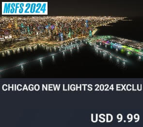Chicago New Lights 2024 Exclusive Edition by Dreamscenery. USD $9.99