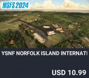 YSNF Norfolk Island International Airport MSFS24 by Propair Flight. USD $10.99