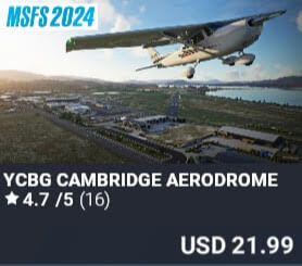 YCBG Cambridge Aerodrome by NZA Simulations. USD $21.99