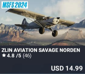 Zlin Aviation Savage Norden by Microsoft / Got Friends. USD $9.99