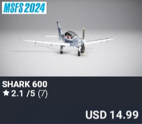 Shark 600 by propairflight. USD $14.99