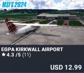 EGPA Kirkwall Airport by Simulación Extrema. USD $12.99