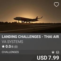 Landing Challenges - Thai AirAsia - Vol 5 by VA SYSTEMS. USD $7.99