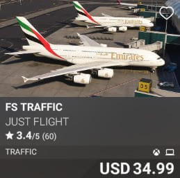 FS Traffic by Just Flight. USD $34.99