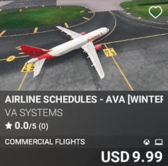 Airline Schedules - AVA [Winter 2024] by VA SYSTEMS. USD $9.99