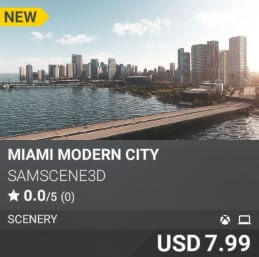 Miami Modern City by SamScene3D. USD $7.99