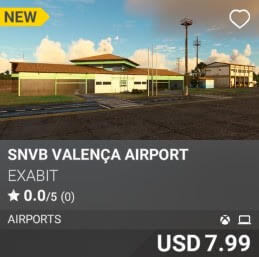 SNVB Valença Airport by Exabit. USD $7.99