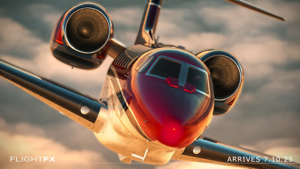 C750 Plane by Flight FX