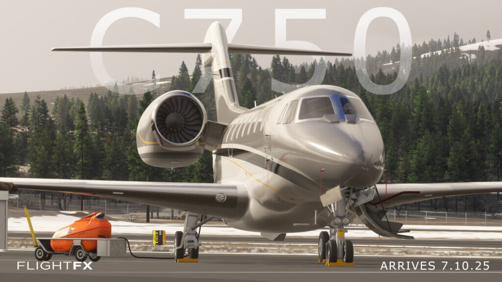 C750 Plane by Flight FX