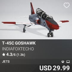 T-45C Goshawk by IndiaFoxtEcho. USD $29.99