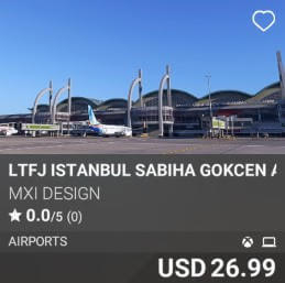 LTFJ Istanbul Sabiha Gokcen Airport by MXI Design. USD $26.99