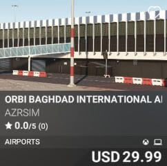 ORBI Baghdad International Airport by Azrsim. USD $29.99