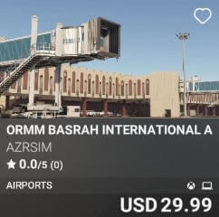 ORMM Basrah International Airport by Azrsim. USD $29.99
