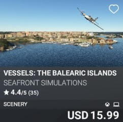 Vessels: The Balearic Islands by Seafront Simulations. USD $15.99