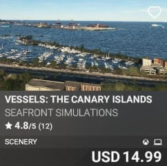 Vessels: The Canary Islands by Seafront Simulations. USD $14.99