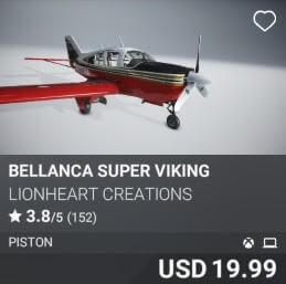 Bellanca Super Viking by Lionheart Creations. USD $19.99