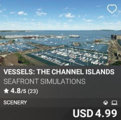 Vessels: The Channel Islands by Seafront Simulations. USD $4.99