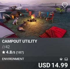 Campout Utility by //42. USD $14.99