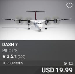Dash 7 by PILOT'S. USD $19.99