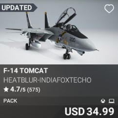 F-14 Tomcat by Heatblur-IndiaFoxtEcho. USD $34.99