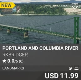 Portland and Columbia River Bridges by rkbridger. USD $11.99