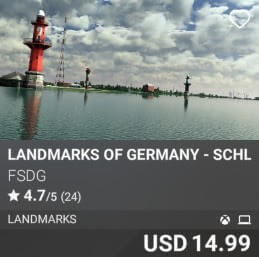 Landmarks of Germany - Schleswig-Holstein&Hamburg by FSDG. USD $14.99
