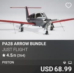 PA28 Arrow Bundle by Just Flight. USD $68.99