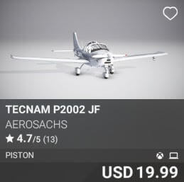 Tecnam P2002 JF by AeroSachs. USD $19.99