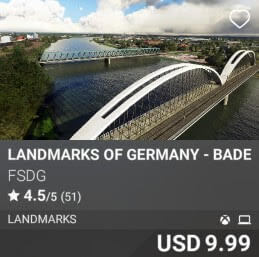 Landmarks of Germany - Baden-Wuerttemberg by FSDG. USD $9.99